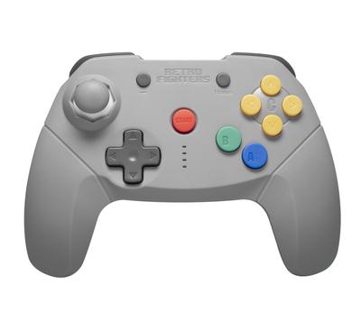 Эксклюзивная игра Retro 64 для Switch и N64 с Bluetooth-контроллером (онлайн/PC). (Серый)