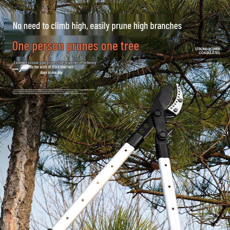 Heavy Duty Extendable Pruning Shears - SK5 Coarse Branch & Fruit Tree Pruner for Landscaping & Gardening