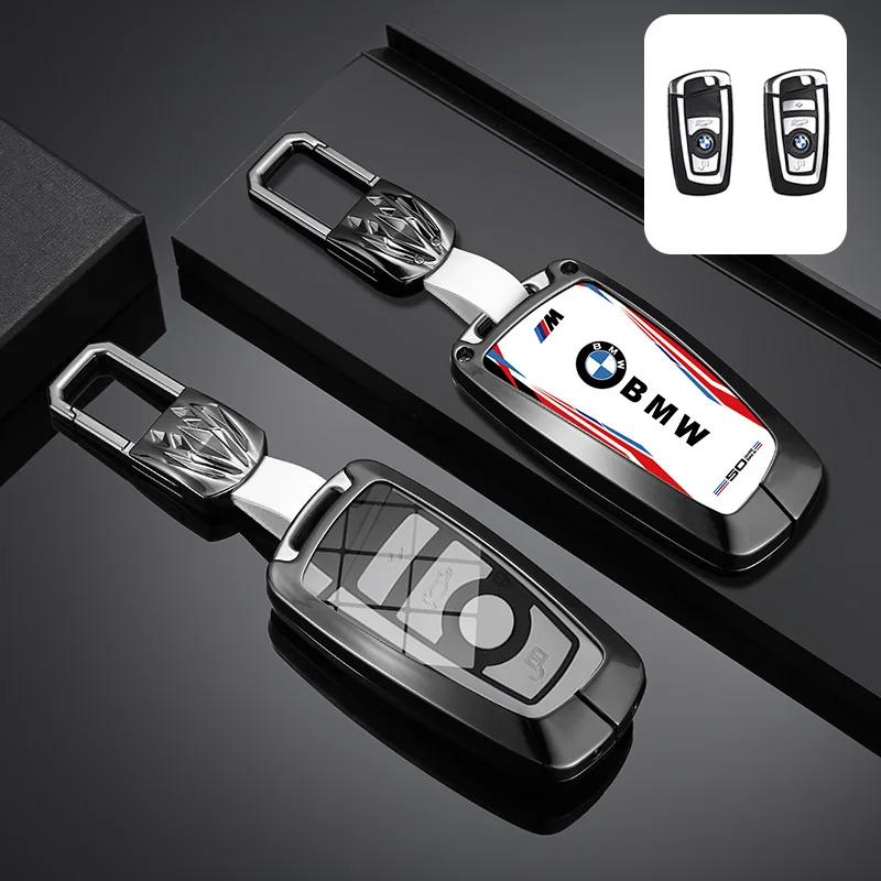 ELRA6 70% Zinc Alloy Car Key Case Cover Shell Bag For Bmw F20 F30 G20 f31 F34 F10 G30 F11 X3 F25 X4 I3 M3 M4 1 3 5 Series Auto Ac
