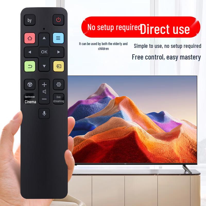 Голосовой пульт дистанционного управления для Smart TV TCL серии RC801C/D