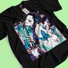 Demon Slayer Shirt Shinobu Kocho Tshirt Tanjiro T-Shirt Muzan Doma Kokushibo Tee