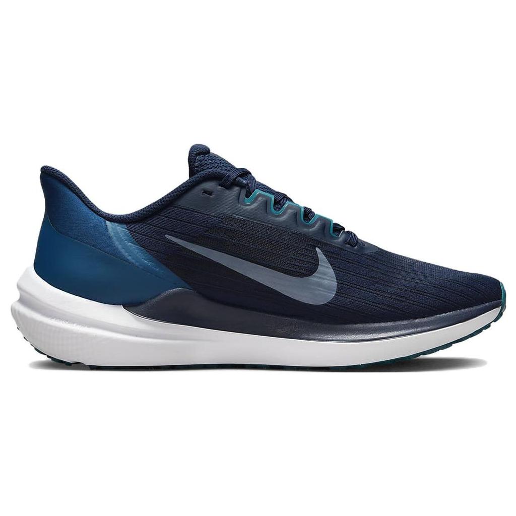 Nike Air Winflo 9 Obsidian Valerian Blue Men Sneakers Bright-Spruce Barely-Green DD6203-401