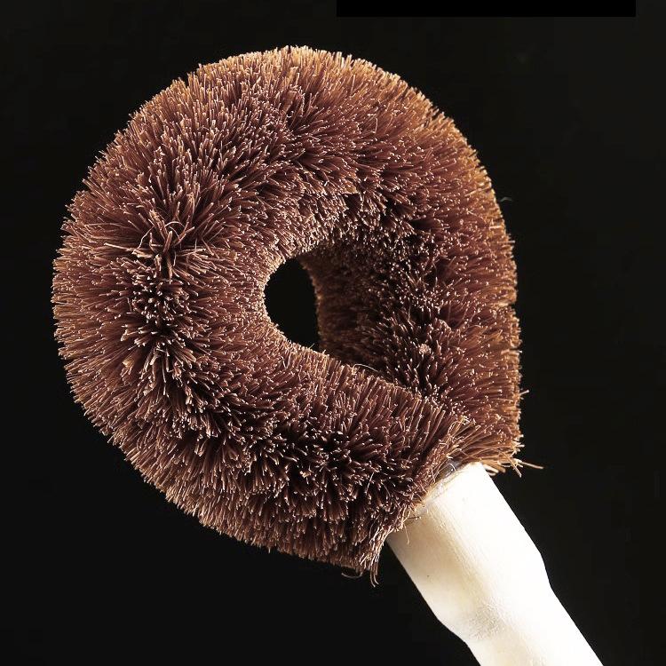 Щетка для мытья посуды из кокоса с деревянной ручкой Щетка для мытья посуды Щетка для мытья посуды с длинной ручкой Щетка для мытья посуды
