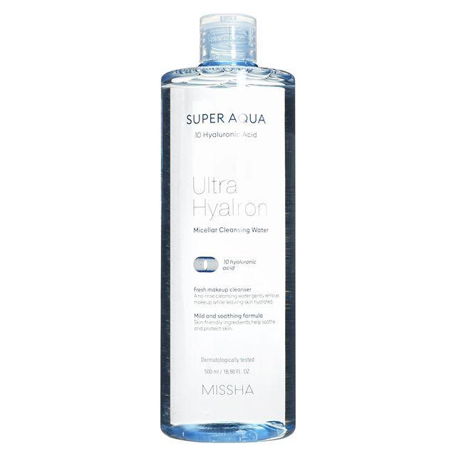 MISSHA Super Aqua Ultra Hyalon Micellar Cleansing Water 500ml AUTHENTIC STORE