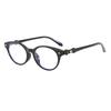 Anti-Blue Light Glasses Vintage Trend Oval Eyewear Women Men Fashion Luxury Eyeglasses Blue Light Blocking Man Lady Eyeglas