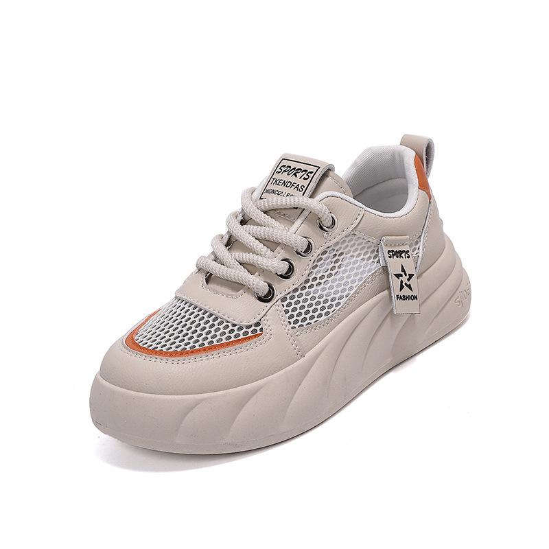 Новые женские туфли для папы, универсальные повседневные кроссовки на платформе, студенческие спортивные модные дышащие женские туфли с подошвой из дуриана