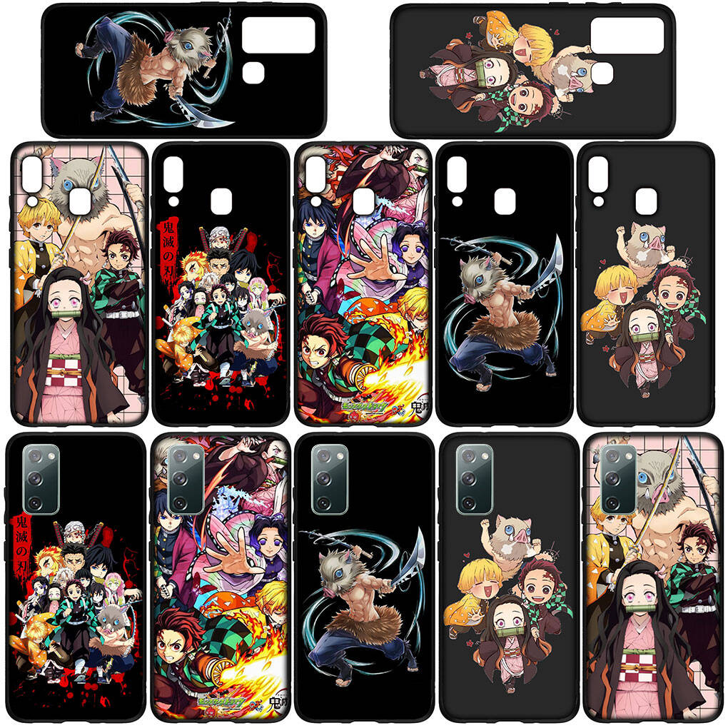 Чехол для iPhone 17 16 15 Xiaomi Poco Redmi Note 14 13 12 11 Pro Max Samsung Galaxy S25 S24 OPPO Huawei Клинок, рассекающий демонов Аниме Нэдзуко Тандзиро Чехол для телефона