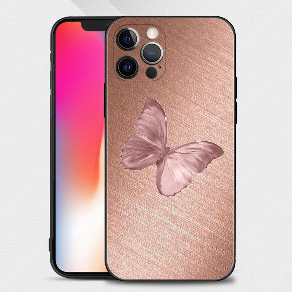 Чехол для телефона «Золотой розово-розовый» для iPhone Samsung Galaxy Redmi Xiaomi Oppo OnePlus Note SA 7 8 9 10 11 12 13 14 20 21 22 23 53 54 Pro Max Plus Ultra