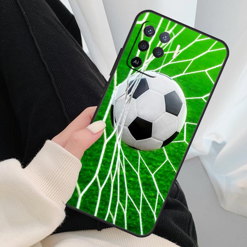 Чехол для футбольного мяча для Oppo A17 A57 A77 A40 A78 A54 A74 A94 A76 A16 A96 A18 A60 A80 A38 A58 A98 A15 A5 Pro