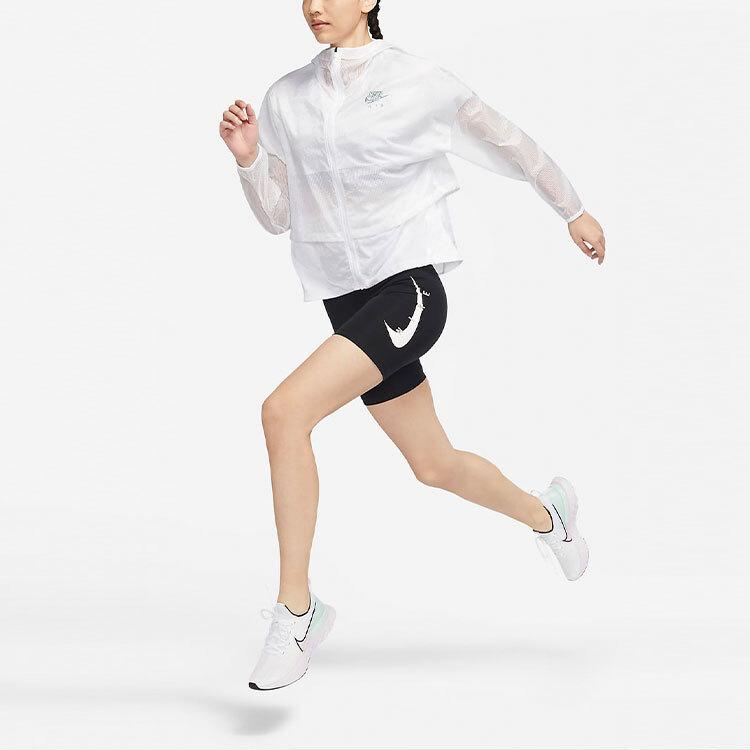 Nike Однотонная толстовка с капюшоном и молнией с логотипом DM7794-100