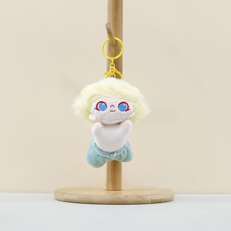 Soft And Cuddly Cotton Doll Plush Keychain Cute Handcrafted Toy Perfect For Girls