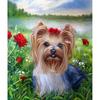 Квадратный/круглый алмаз 5D DIY Алмазная картина "Домашняя собака" Вышивка Крестом Алмазная мозаика