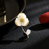 Senior Brooches Flower Leaf Brooch Pins for Women Suit Pendant  Fashion Brooches Jewelry