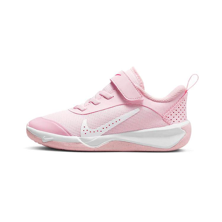 Nike Slip Resistant Abrasion Resistant Low top Kids Lifestyle Shoes White Pink Kids' DM9026-600