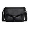 New Charter Cow Leather Messenger Bag, Shoulder Bag, Crossbody Bag Tubas Men's Black CH753-MI5