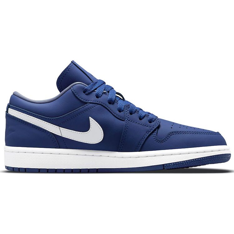 Air Jordan 1 Low SE Deep Royal Blue Женские кроссовки Железно-фиолетовый белый DA8008-401