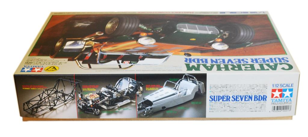 Tamiya Серия Masters Coachwork Caterham Super Seven Пластиковая модель 10201 1/12 №01