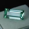 Natural 10 Ct Emerald Cut Loose Gemstone Bluish Green Sapphire