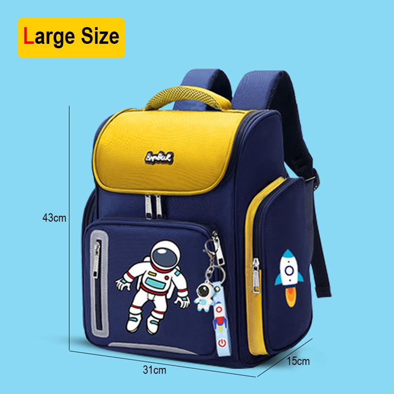 Новые ортопедические школьные сумки для мальчиков, детские рюкзаки с принтом астронавта, школьные сумки для девочек, водонепроницаемые детские рюкзаки для школьников начальной школы