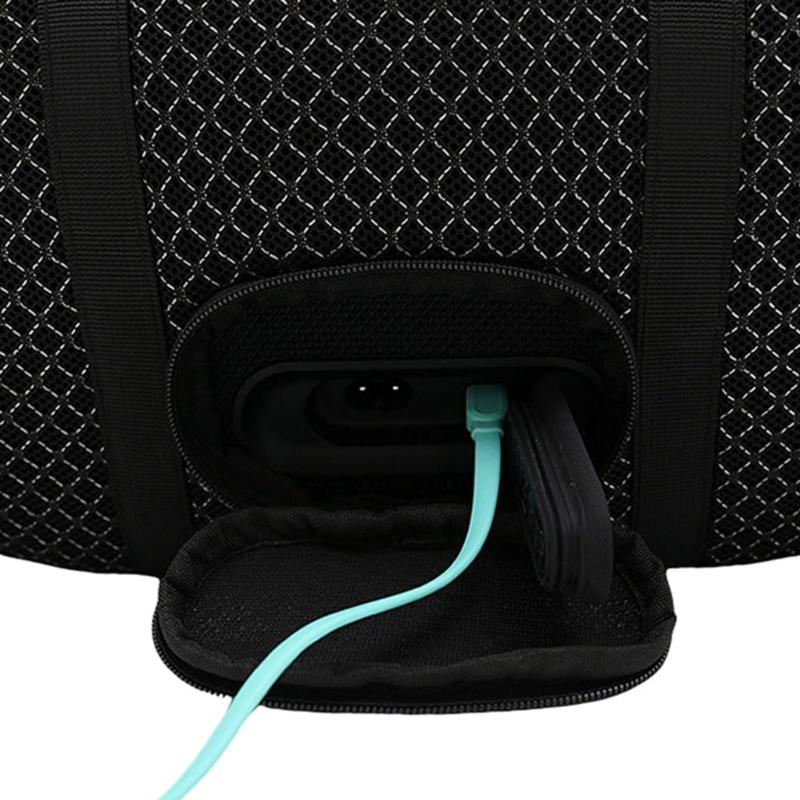 Portable Carrying Case For Boombox 4 Wireless Speaker Heavy Duty Fabric 360 Degree Protections Convenient Handle