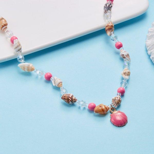Bohemian Cowrie Shell Necklace for Women Summer Beach Choker Conch Starfish Pendant Beads Collar Boho Holiday Jewelry Gift 2026