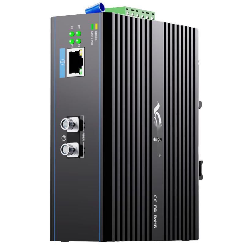 Huigu POE Industrial Fiber Optic Transceiver Switch HG800 Series