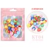 Nail Art Resin Cartoon Jewelry With The Same Mixed Mini Cartoon, Little Soft And Cute Girl Heart Cartoon 20 Pcs