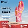 Women's Colorful Nylon Work Gloves, Wear-Resistant, Thickened, Breathable, Thirteen Needle Fit, Small Size.