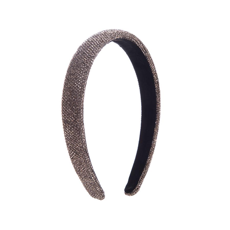 Корейская модная повязка на голову с радужными бриллиантами Heming: Элегантный, высококачественный аксессуар для умывания лица