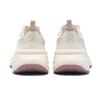 Li-Ning 1990 Классическая серия Легкие Высокая упругость Повседневная обувь Женские кроссовки Молочно-белый Грибной коричневый ALJU018-3