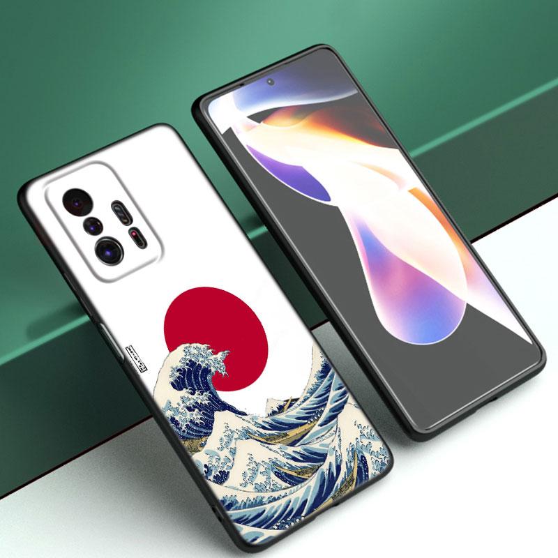 Чехол для телефона Japan Wave Anime Dragon для Xiaomi Mi A2 8 9 SE Note 10 10T 11 12 Lite 9T 11T 12S 12T Pro A3 6X 12X TPU черный чехол