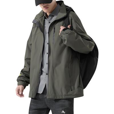 Ветровка Mountain Outdoor Light Large Cold Casual Autumn Spring Clothes Military [Kayiyasu] Куртка, мужской джемпер, парка, блузон, верхняя одежда, размер,