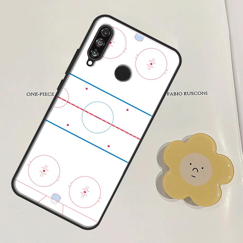 Чехол для Huawei Nova Y60 Y70 Y90 Y61 Y91 3i 7i 8i 11i Nova 9 10 SE 11 Pro P20 P40 P30 Lite с рисунком ледовой арены