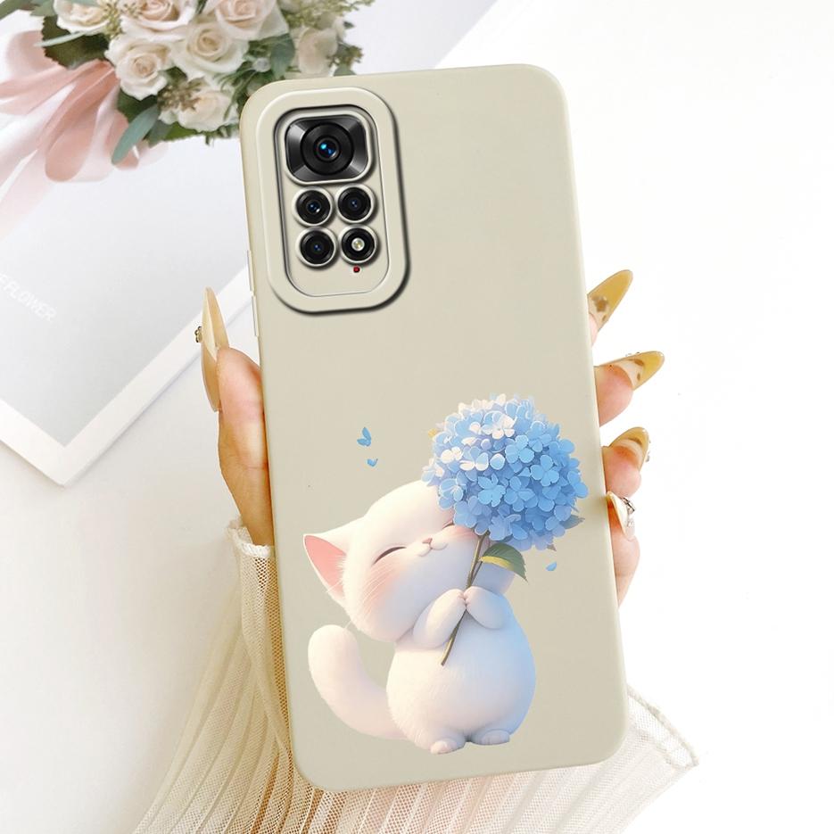 Чехол для Xiaomi Redmi Note 11 4G Note 11S Милый Забавный Мультяшный Чехол Мягкий ТПУ Чехол для Телефона Для Redmi Note 11 Pro Plus Note11 S Корпус