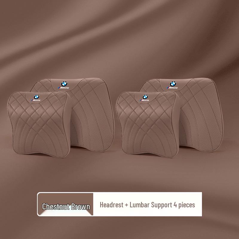 Compatible BMW Headrests, Neck & Lumbar Supports, and Interior Accessories for 3, 5, 7 Series, X1, X3, X5 Models