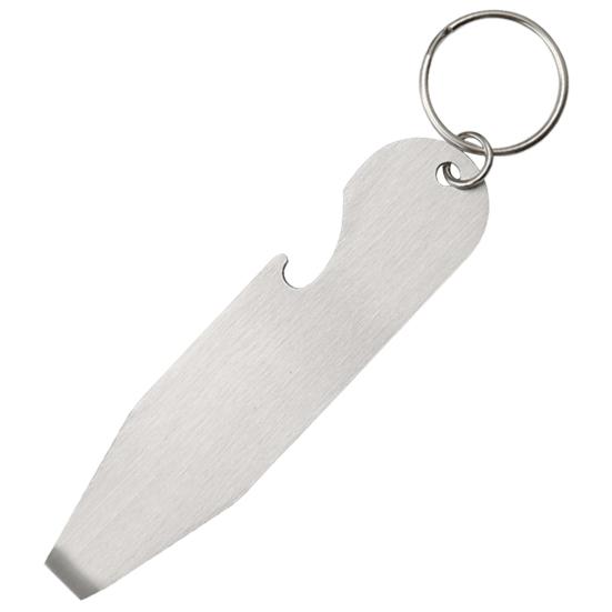Stainless Steel Bottle Opener with Key Rings Multifunctional Wine Bottle Opener for Camping Party Bar Portable Keychain Beer Bottle Opener for Men Dad