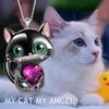 All Match Lady Necklace Stylish Lightweight Dress Up Cute Cartoon Black Cat Pendant Jewelry