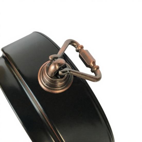 Винтажный металлический аналоговый будильник с большим дисплеем, бесшумный, работающий от батарейки, ретро-настольные кварцевые часы для спальни, подарок на день рождения для детей и студентов