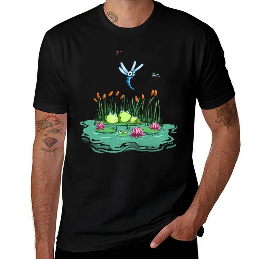 Swampy Frogs Tshirt Fitness Quick Dry Short Sleeve Top