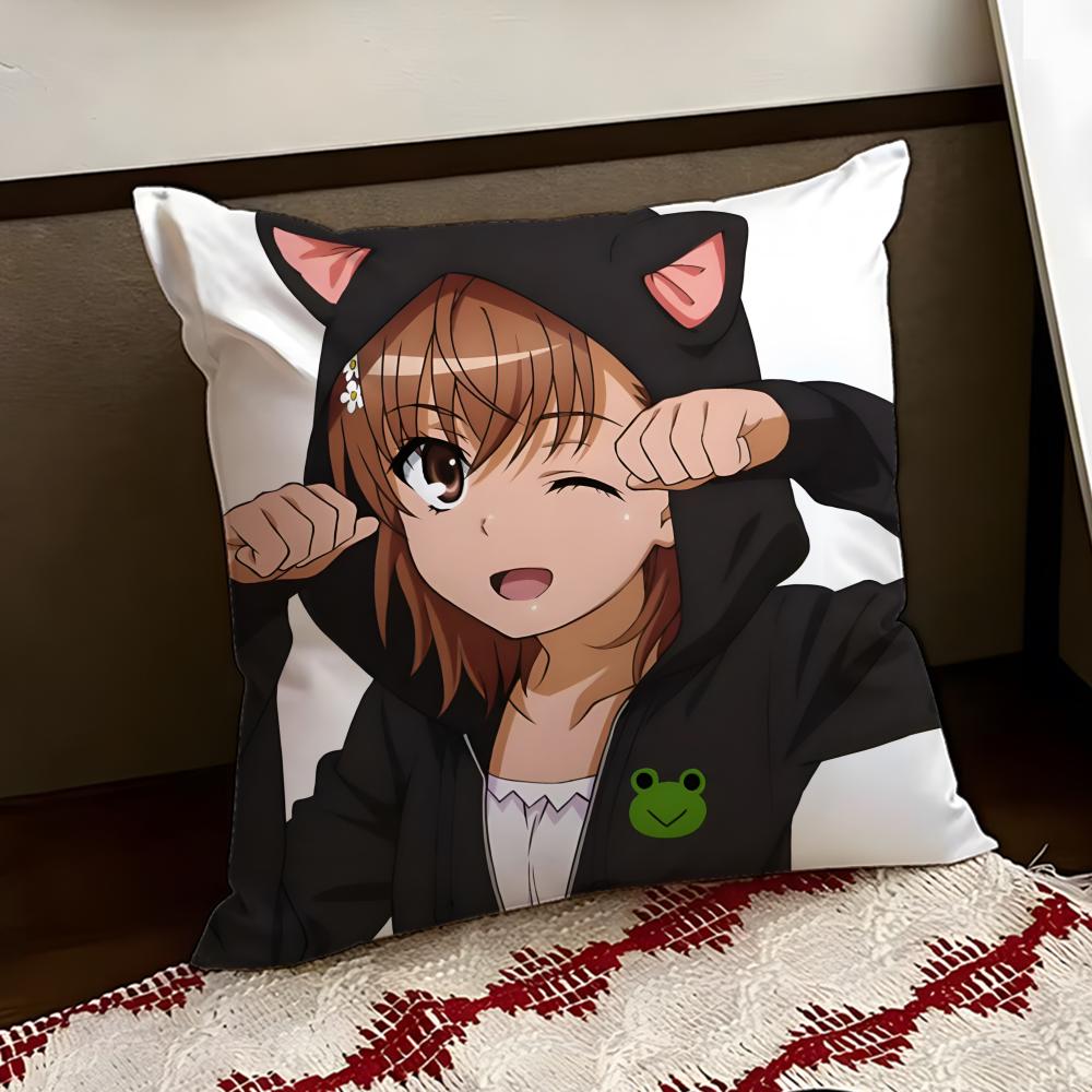 Certain SScientific RRailgun Cushion Cover Reversible Soft Durable Pillow Cover Home Car MultiScene Use for Daily Comfort