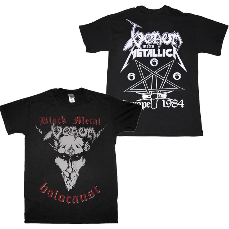 Metallica Venom Band Tour Event Black Unisex T-Shirt