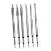 6Pcs Soldering Iron Tips Parts,Replacement Head Solder for Electronics, Electric