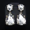 Электронная коммерция, серьги из сплава с кристаллами и драгоценными камнями, крупные серьги-капли, преувеличенно модные женские украшения для ушей.