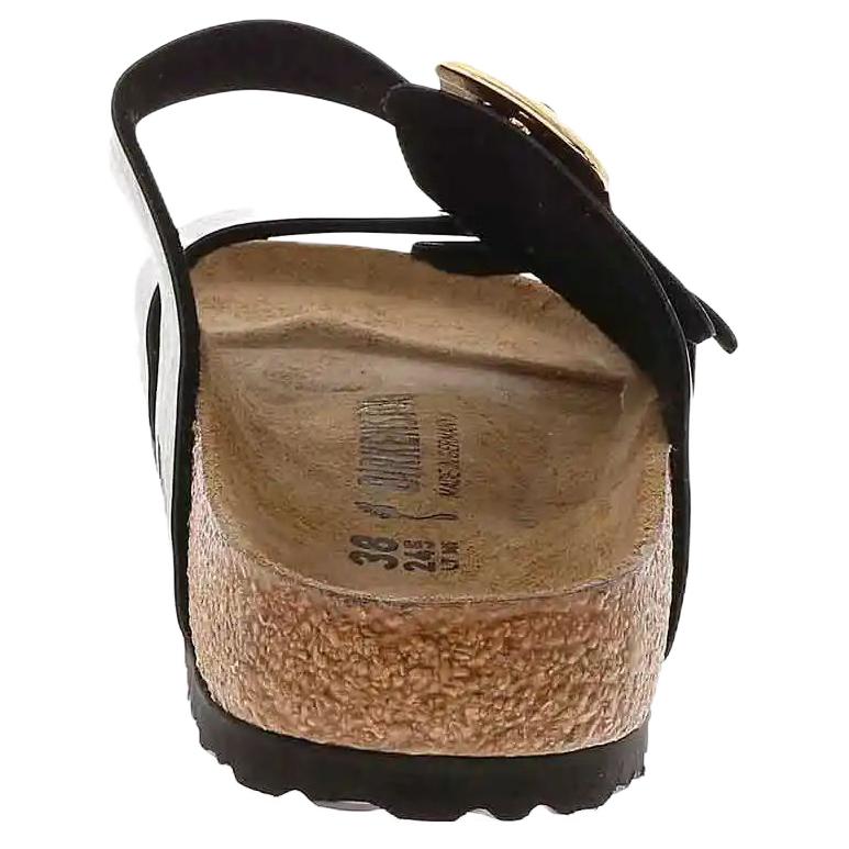 Birkenstock Сиднейская роскошная пряжка Повседневные шлепанцы на плоской подошве EVA Противоскользящие сандалии-шлепанцы Женские сандалии Черные 1029457