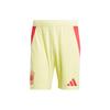 Spain 24 Away Shorts Logo Pattern Printed Color Block Football Pants Fan Edition Men Shorts Yellow IM8891