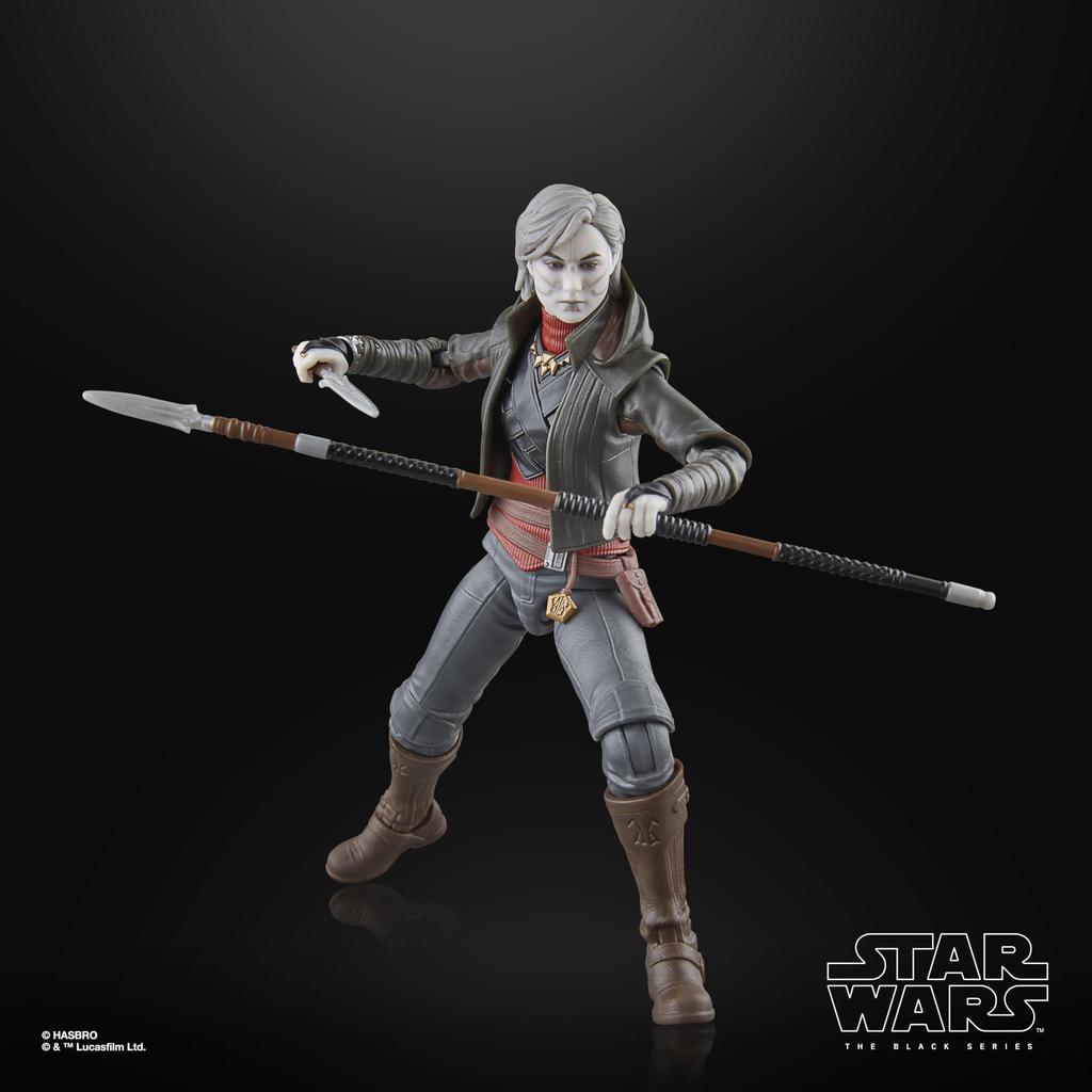 Hasbro Звездные Войны Черная Серия Ночная Ведьма Звездные Войны Выживший Премиум Коллекция 15см Фигурка Действия Аутентичная Меррин, Джедай G1560,