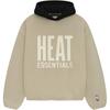 Fear of God Essentials X NBA Heat Hoodie Wheat Men Tops Tan 192AL246302F