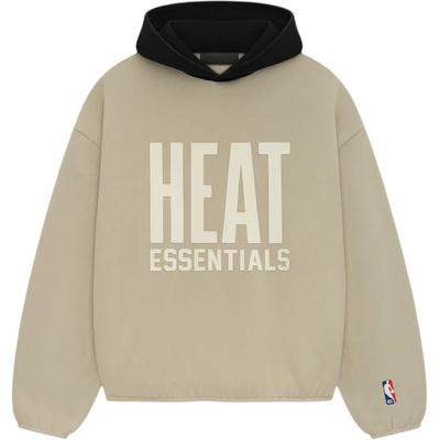 Fear of God Essentials x NBA Heat Hoodie Wheat Men Tops Tan 192AL246302F