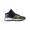 Adidas Cross Em 4 Fashion Нескользящие Прочные Баскетбольные Кроссовки Средней Высоты Мужские Кроссовки Синие B27704