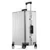Aluminum-Magnesium Vintage Luggage with Universal Wheels - 20" Carry-On & 24" High-End Case for Women